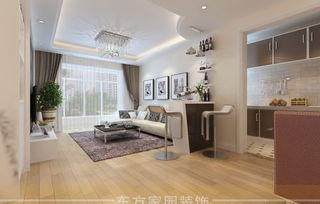 濟(jì)南青特花溪地現(xiàn)代簡(jiǎn)約二居室裝修效果圖 90平米6萬(wàn)經(jīng)濟(jì)實(shí)用設(shè)計(jì)案例