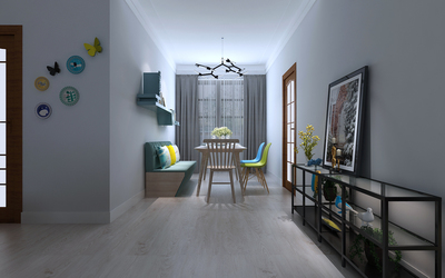 濟南三慶城市主人北歐風格家庭裝修設計案例